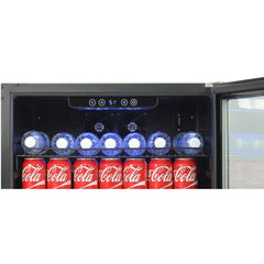 NewAir 24” Built-in 177 Can Stainless Steel Beverage Fridge (ABR-1770)