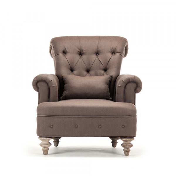 Zentique Yves Tufted Arm Chair (CF007 E272 A008)