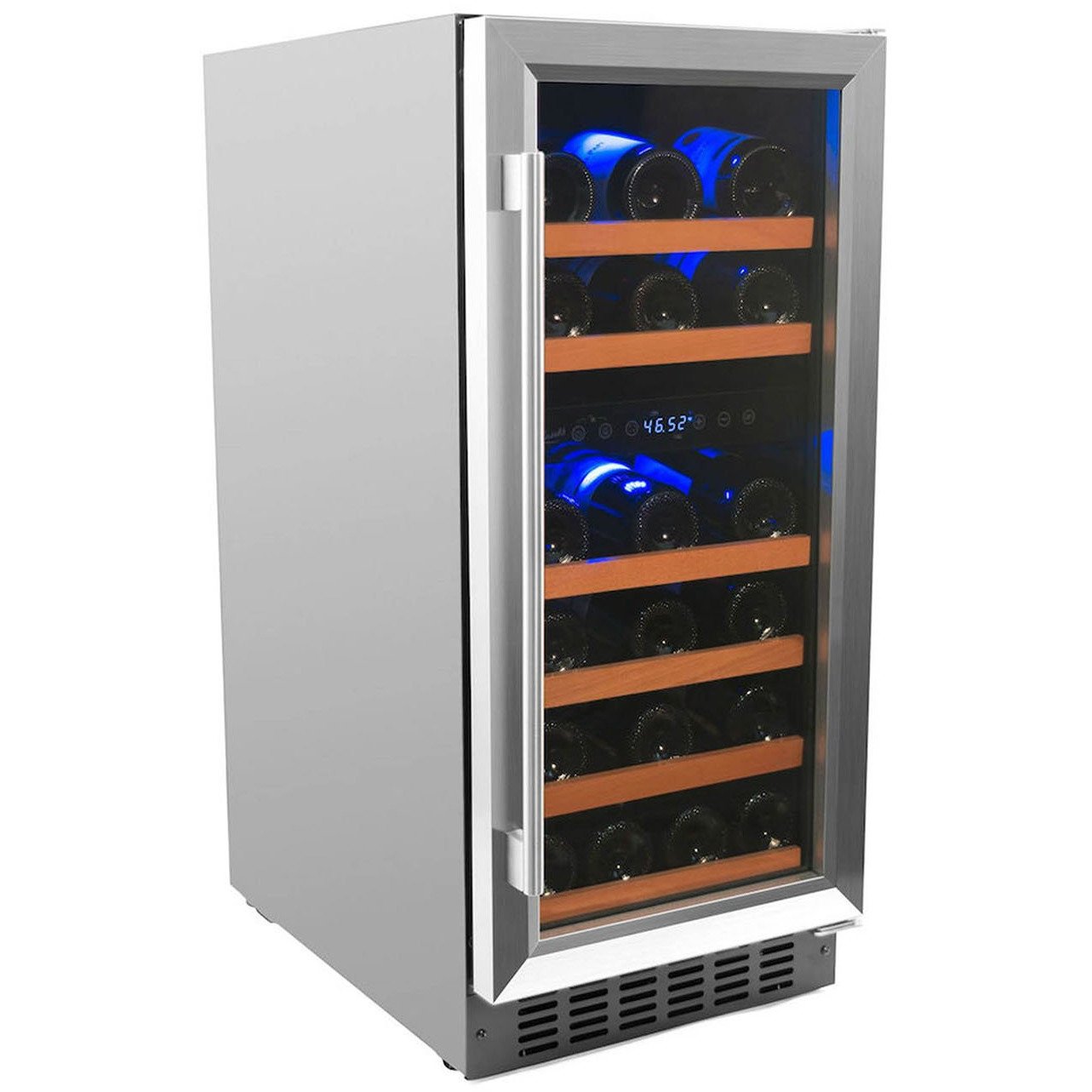 Smith & Hanks 32 Bottle Dual Zone Wine Cooler (RW88DR)