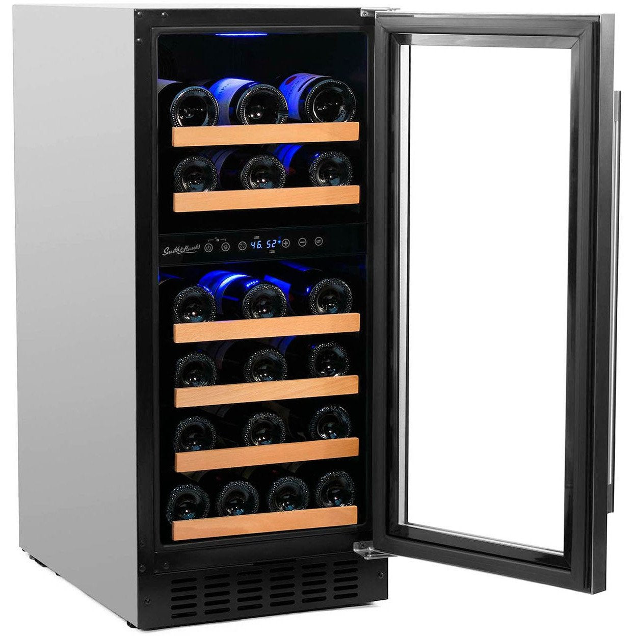 Smith & Hanks 32 Bottle Dual Zone Wine Cooler (RW88DR)