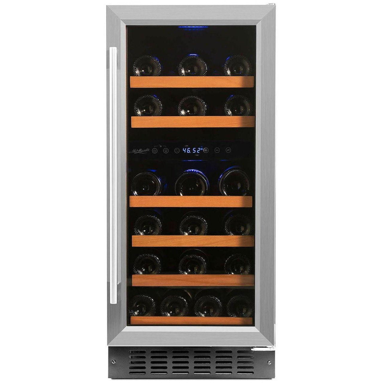 Smith & Hanks 32 Bottle Dual Zone Wine Cooler (RW88DR)