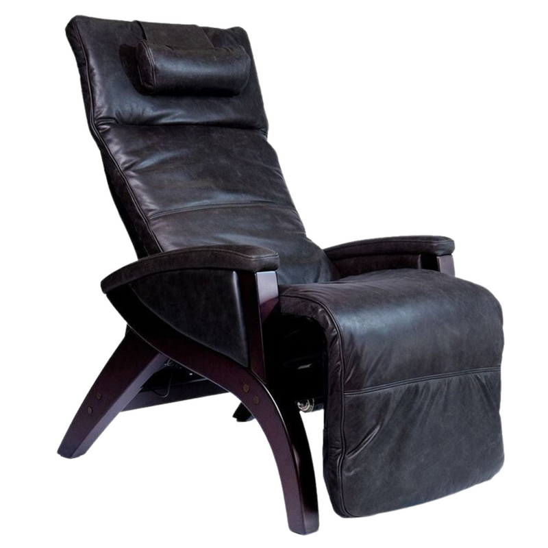 Svago ZGR Newton Carbon & Dark Walnut Zero Gravity Recliner (SV-630-29-DW)