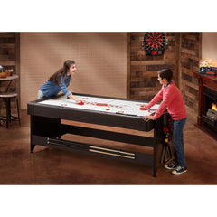 Fat Cat Original 3-in-1 7' Pockey Multi-Game Table Blue (64-1052)