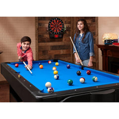Fat Cat Original 3-in-1 7' Pockey Multi-Game Table Blue (64-1052)