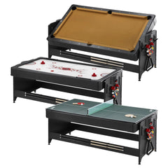Fat Cat Original 3-in-1 7' Pockey Multi-Game Table Tan (64-1054)