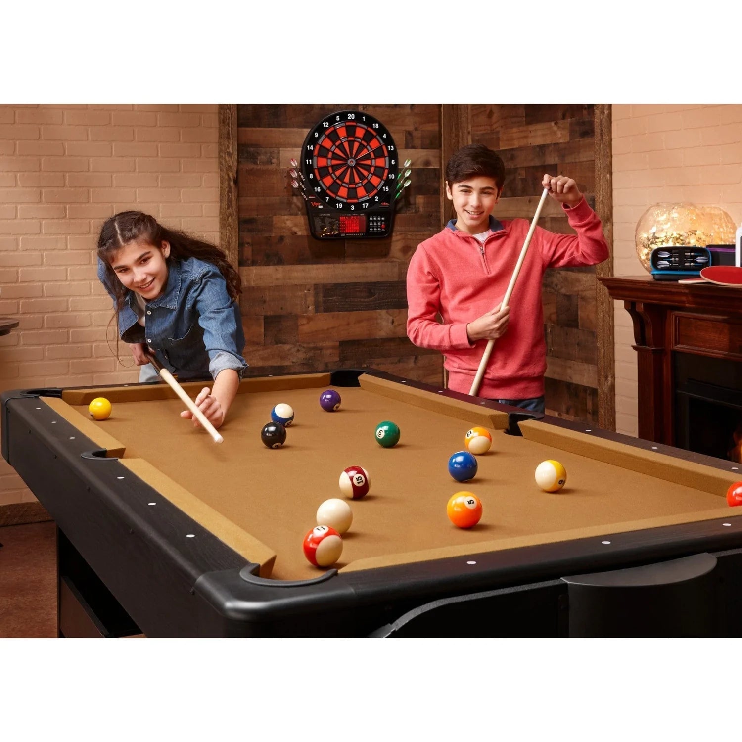 Fat Cat Original 3-in-1 7' Pockey Multi-Game Table Tan (64-1054)