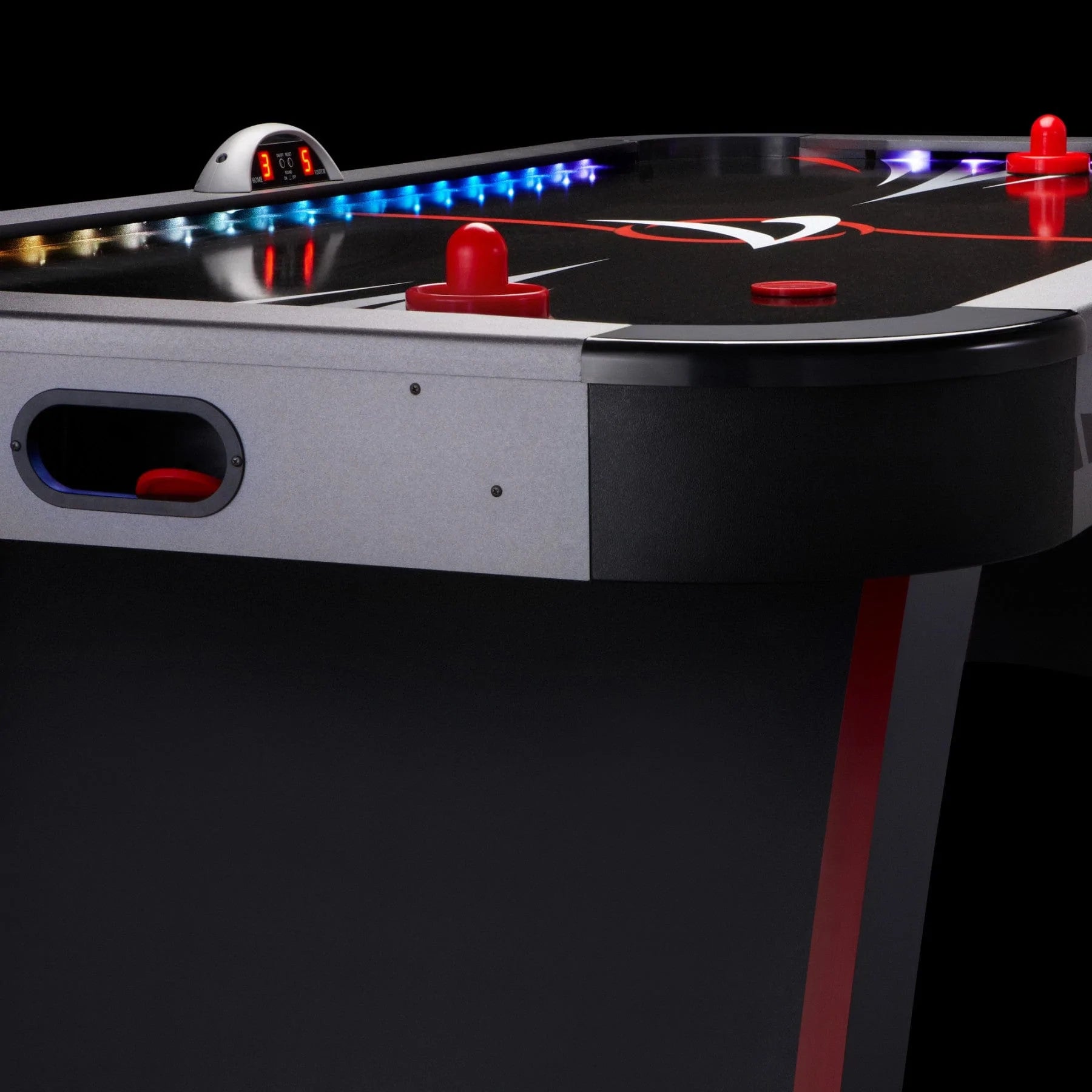 Fat Cat Volt 7' LED Illuminated Air Hockey Table (64-3014)