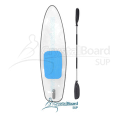 Crystal Clear Paddle Board with Paddle (CKC1)