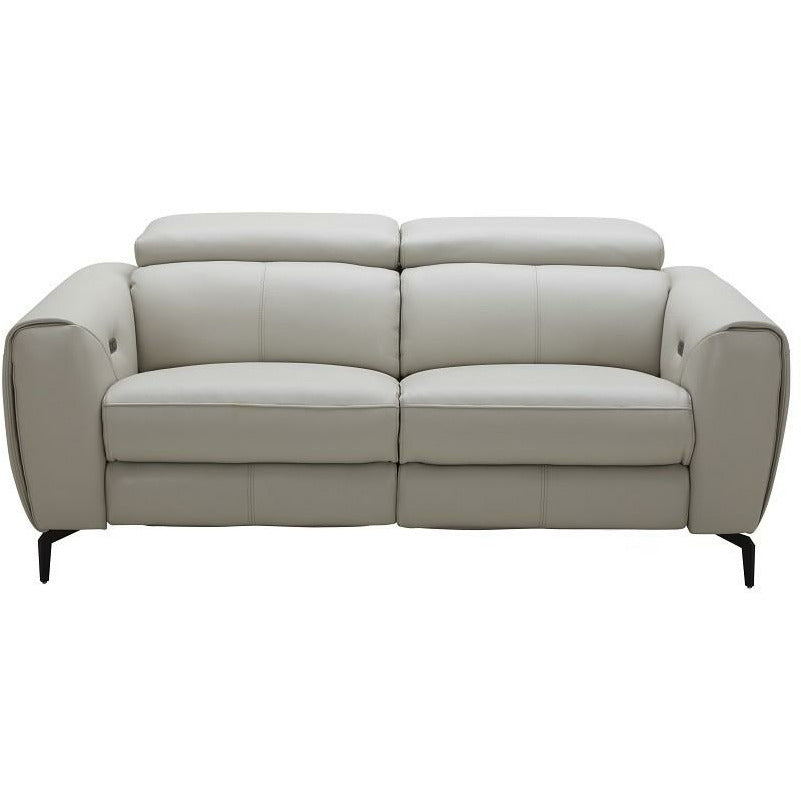 J&M Light Grey Lorenzo Motion Loveseat (18824-L)