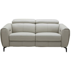 J&M Light Grey Lorenzo Motion Loveseat (18824-L)