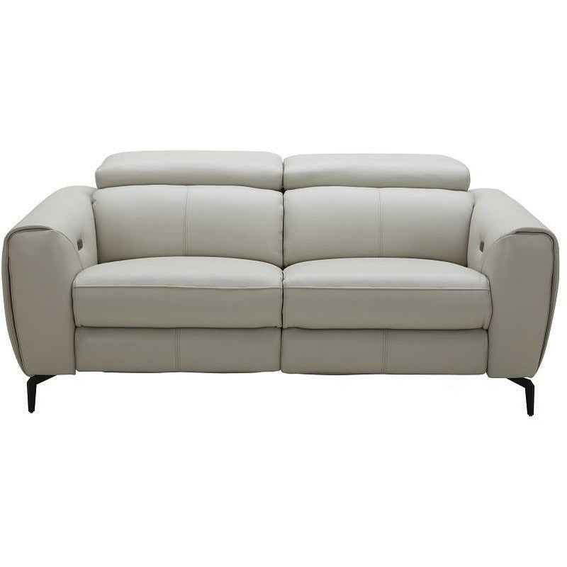 J&M Light Grey Lorenzo Motion Loveseat (18824-L)