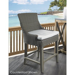 Padma's Plantation Outdoor Alfresco Barstool - Outdoor Kubu (OL-ALF14-ECO)