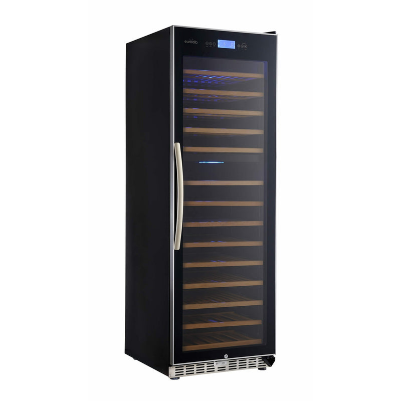 Eurodib Dual Zone Wine Cabinet 154 Bottles Display On Door (USF168DE)