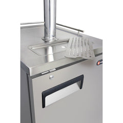 Kegco 24" Wide Kombucha Dual Tap All Stainless Steel Commercial Kegerator (KOMC1S-2)