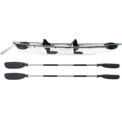 Crystal Clear Kayak with Paddles (CKC1)