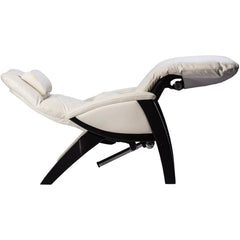 Svago ZGR Plus Snowfall White/ Black Wood Zero Gravity Recliner (SV395-32-BL)