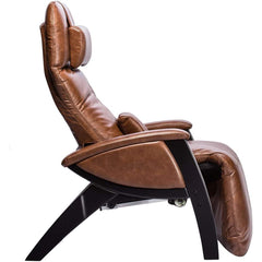 Svago ZGR Plus Cognac/ Black Wood Zero Gravity Recliner (SV395-86-BL)