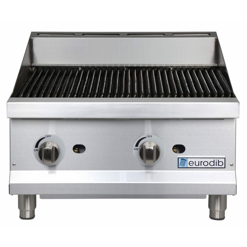 Eurodib 24'' Natural Gas Radiant Char Broiler (T CBR24)