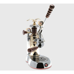 La Pavoni Competente Chrome/Brass Esperto 16 Cup Espresso Machine (ESPCO-16)